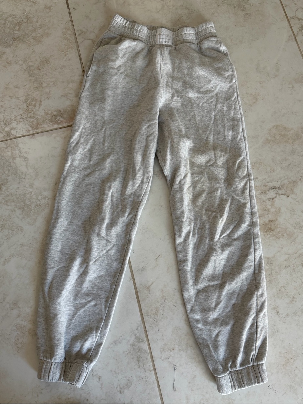Hollister Heather Gray Women’s Juniors Elastic Waist Joggers